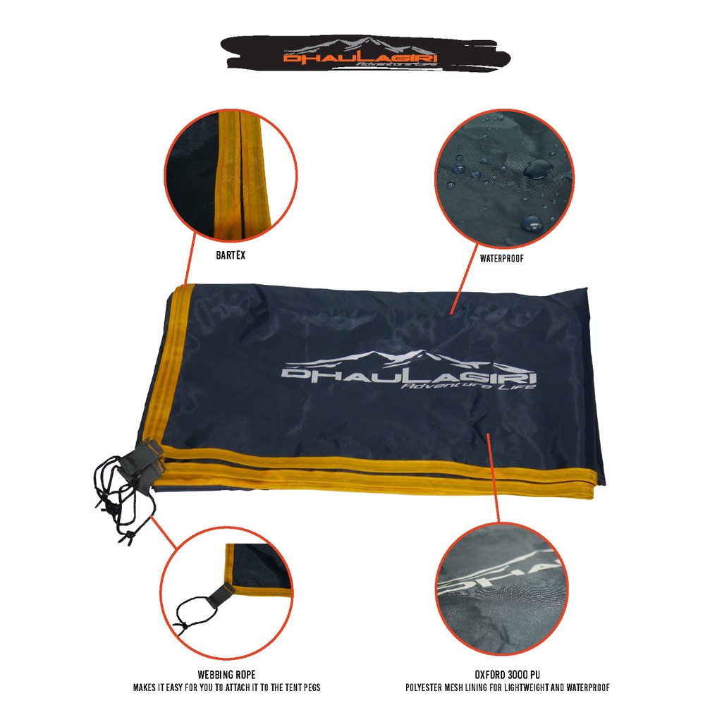 Dhaulagiri Footprint Multifungsi 2 x 2 Meter