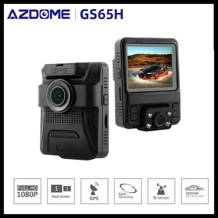 Azdome GS65H DualCam GPS Car Dashcam Dash Camera Mobil