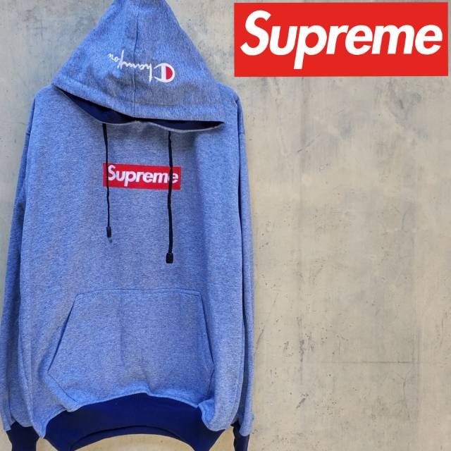 jaket hoodie supreme