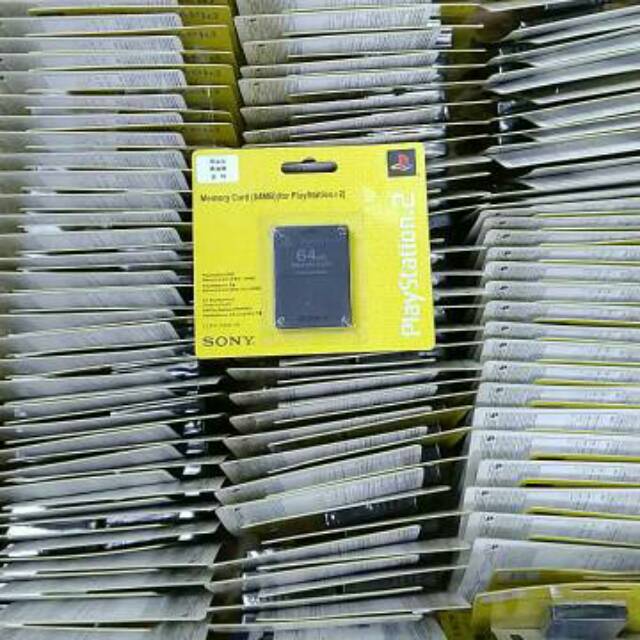 Memory card PS2 64MB / MC PS2 HITAM 64 MB / MEMORY PLAYSTATION 2