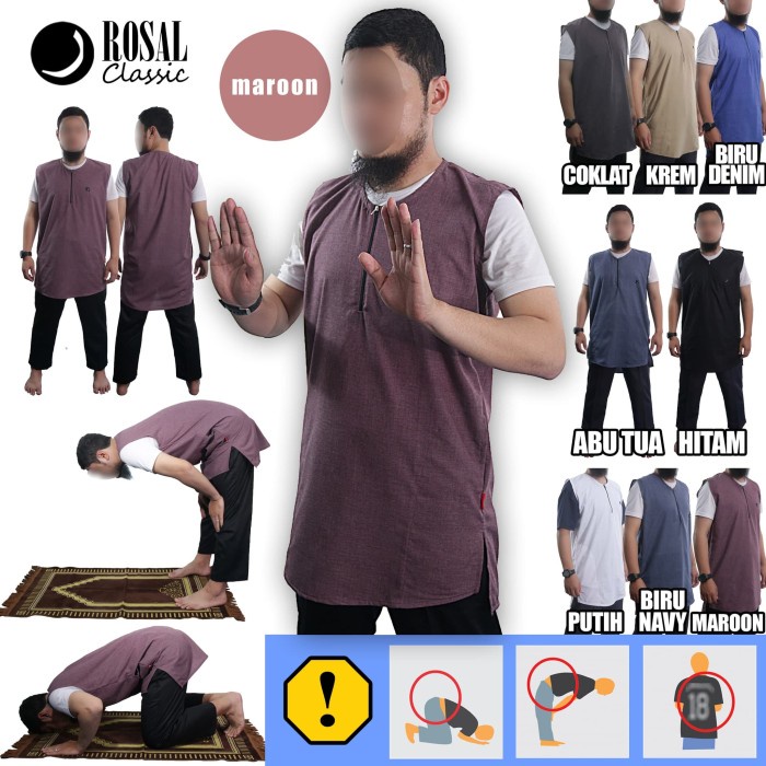 Sholat-Rompi- Rompi Shalat Kurta -Rompi-Sholat.