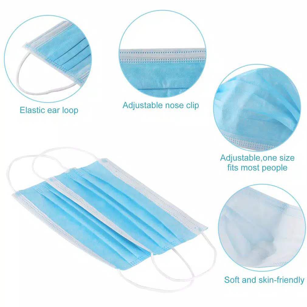 Disposable Masker 3ply Earloop 50s