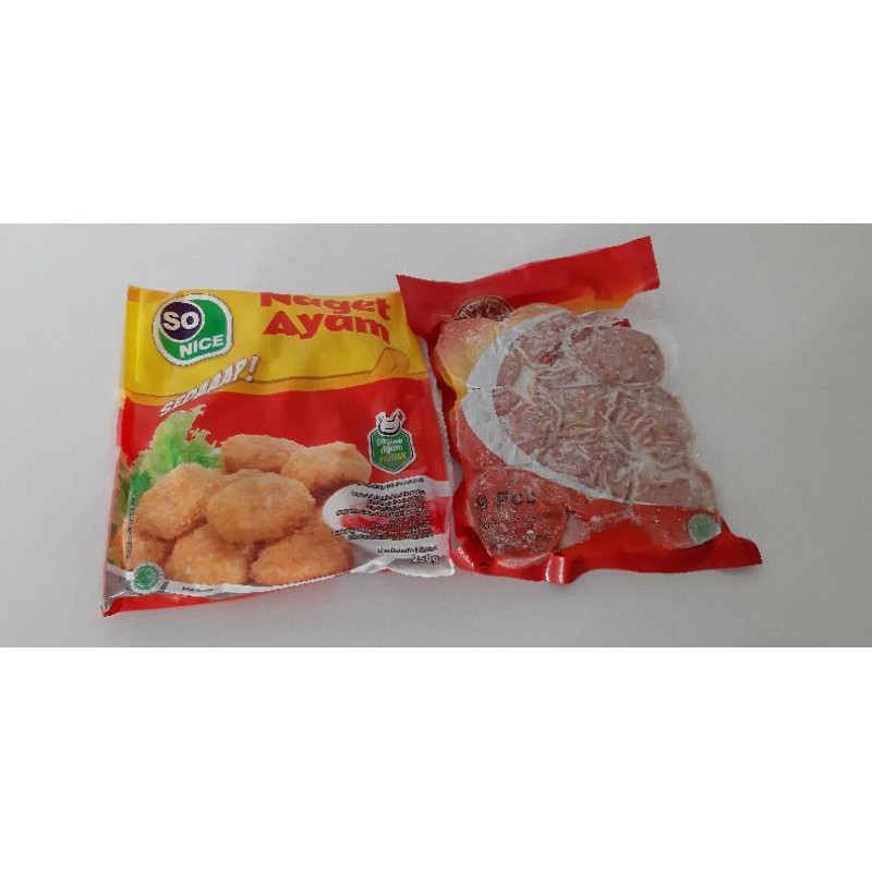 

paket Nugget dan Rollade