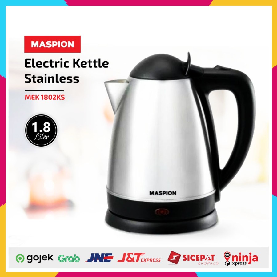 Teko Listrik Maspion MEK1802KS Electric Kettle Maspion MEK 1802KS