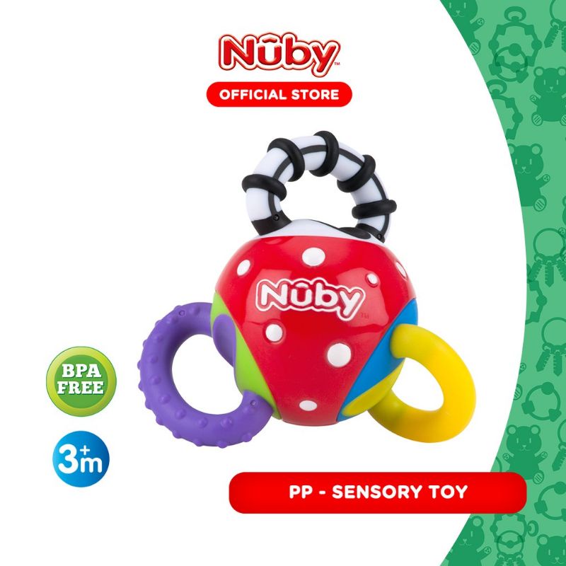 Nuby Twista Ball - Mainan Sensori Anak