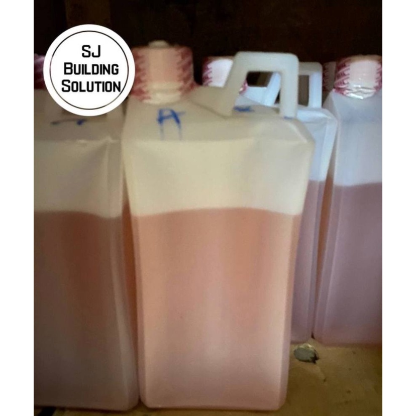 Resin Merah 1 Kg 1kg dan Katalis Lem Keramik Lem Marmer Lem Fiberglass