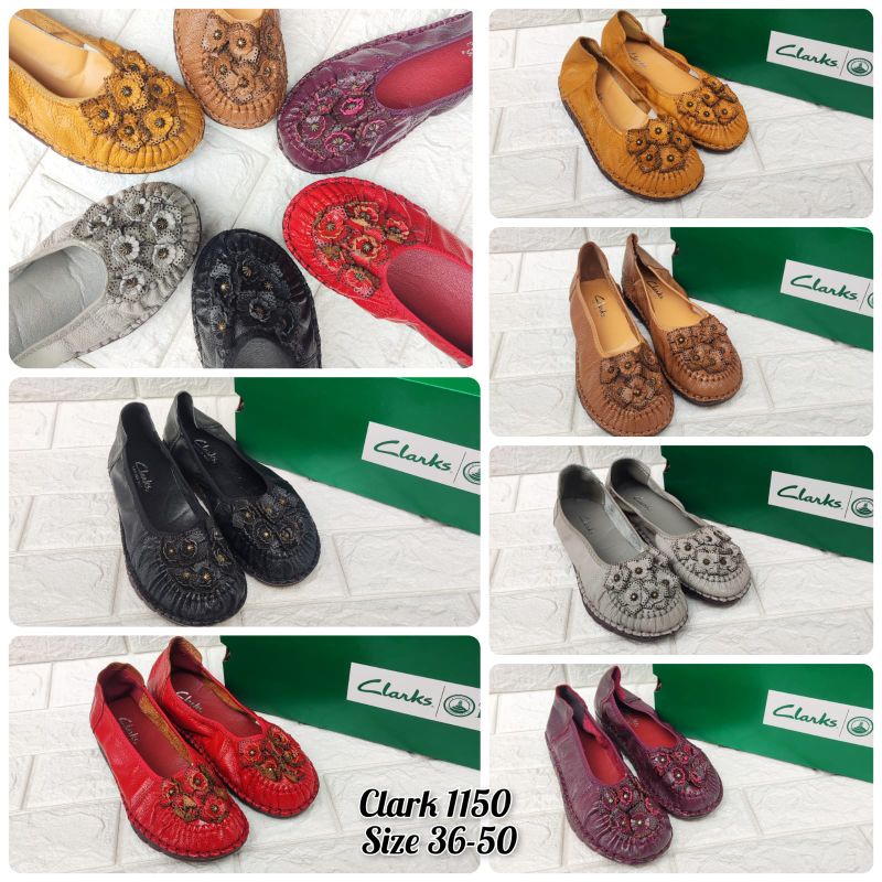 clarks flat 1150 / sepatu wanita clarks