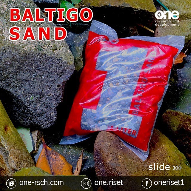 Baltigo Sand One Riset Pasir Aquascape  - 1 Liter