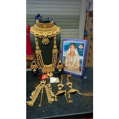 BRIDAL SET//ACESORIES HINDIA JODHA AKBAR//ACCESORIES