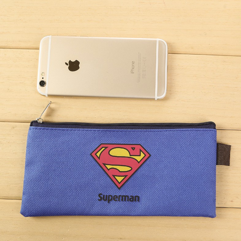 MURMURE.ID | TEMPAT PENSIL KOTAK PENSIL SUPERHERO TRANSF0RMER SUPERM4N B4TMAN PC022-SUPERM4N