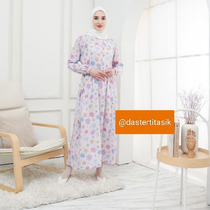 Top Produk.. gamis milea daster titasik