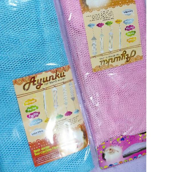 ♨ 1 Pcs Kain Ayun Jaring + kelambu Ayunan Baby AYUNKU murah Tanpa PER. ℮