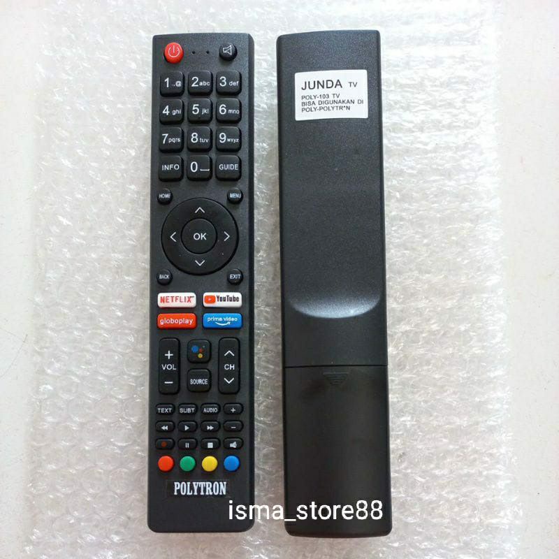 REMOT TV POLYTRON SMART ANDROID TV LED/LCD