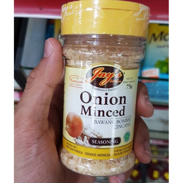 

Jay's Onion Minced / Bawang Bombay Cincang