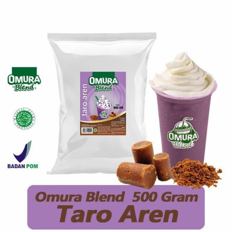 

SERBUK MINUMAN OMURA BLEND TARO AREN 500 GRAM