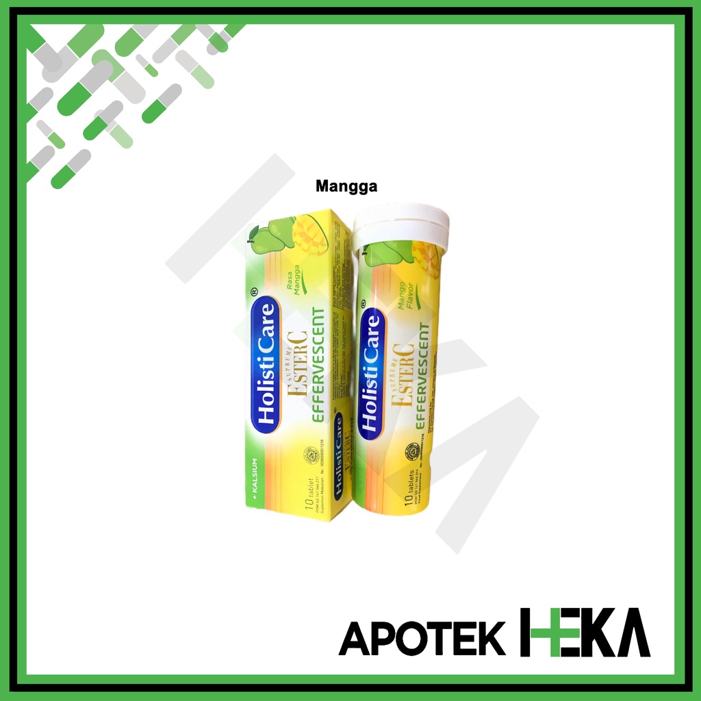 Holisticare Effervescent 10 Tablet - Vitamin C Daya Tahan Tubuh (SEMARANG)