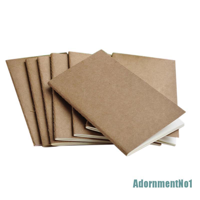 [AdornmentNo1]Kraft paper notebook blank notepad book vintage journal notebooks