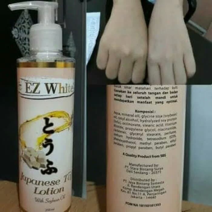 EZ WHITE JAPANESE TOFU LOTION WITH SOYBEAN OIL ORIGINAL BEST SELLER