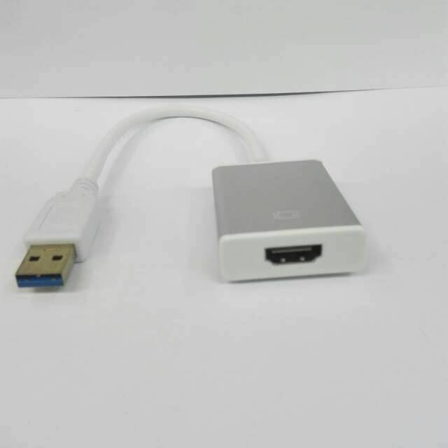 Converter & Connector  USB to HDMI KABEL dari android,Laptop, PC ke proyektor, monitor