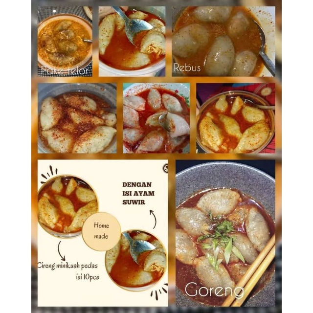 

Cireng mini kuah isi 10