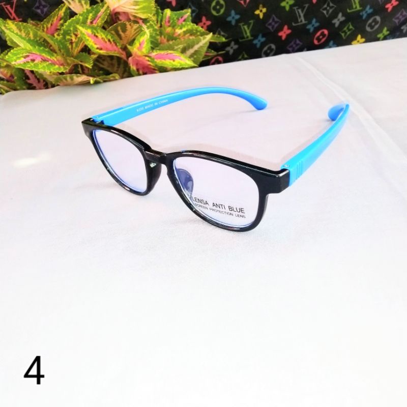 kacamata anak antiradiasi blueray hp laptop lentur cowok cewek-4