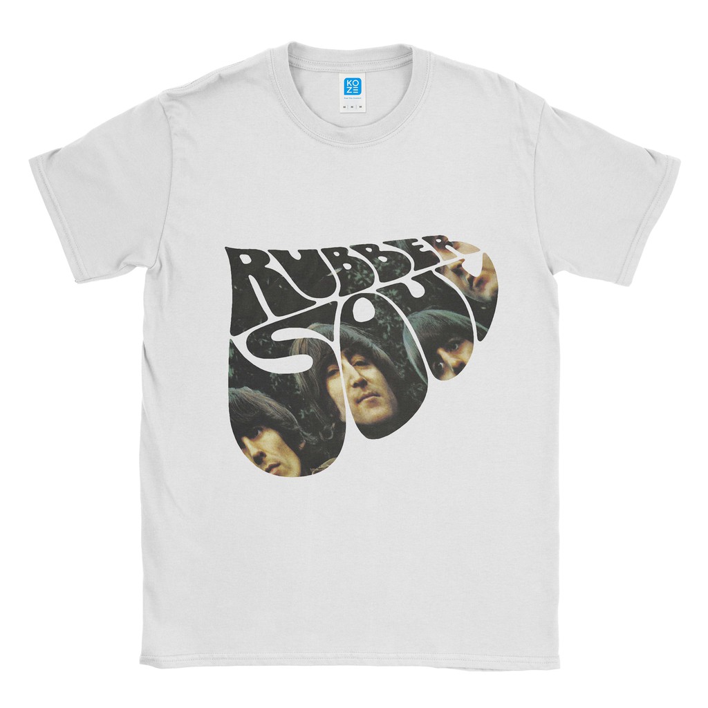 Baju Kaos Band The Beatles Rubber Soul