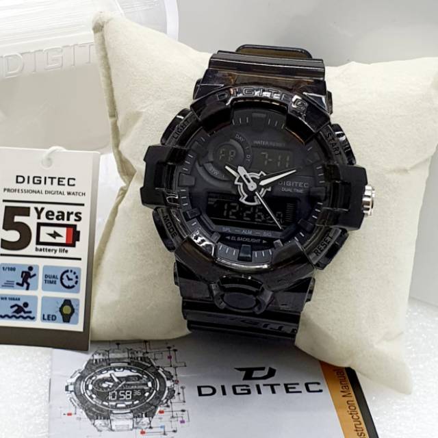 Jam Tangan Pria Digitec Original DG3112 Tahan Air