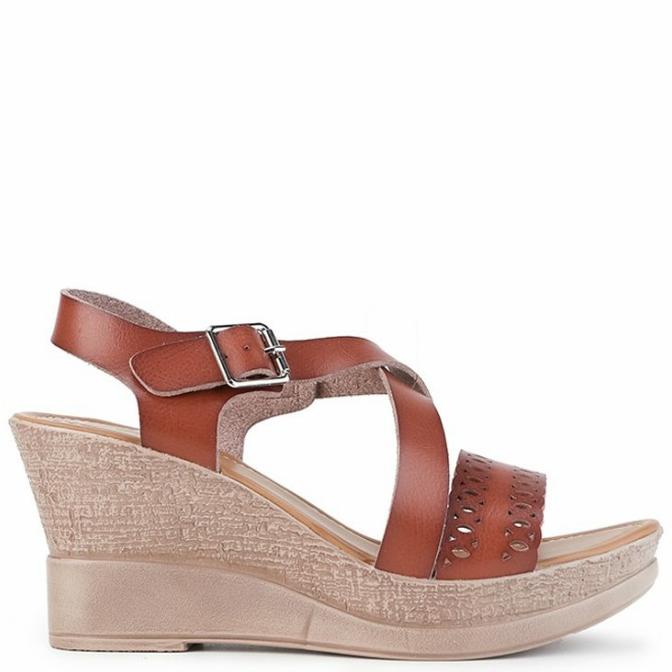 ROBELLI - SANDAL WEDGES WANITA ORIGINAL- KAREN 2 TERLAKU