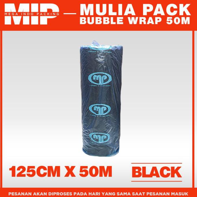

Bubble Wrap Roll 50 Meter Hitam Putih Buble Wrap Muliapack Mulia Pack - Mp Biru - Hitam