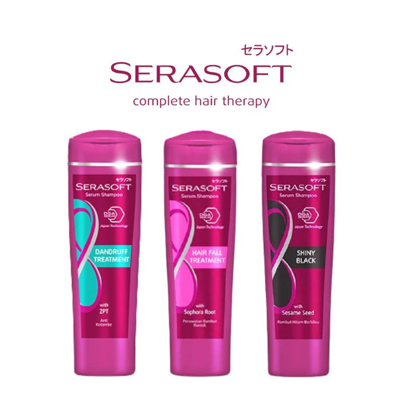 Serasoft Shampoo Botol 170ml