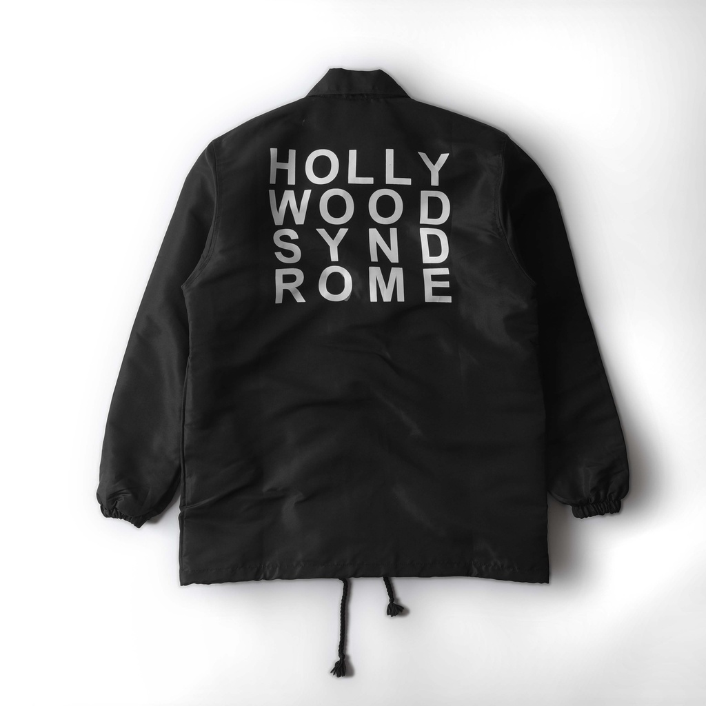 Roughneck Black Social Hazards Coach Jacket/Roughneck Black Hollywood Syndrome Coach Jacket