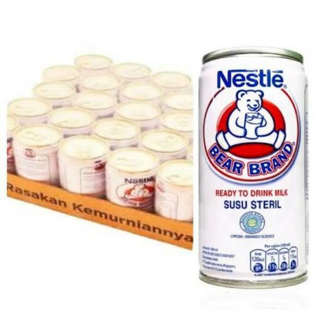 

Surabaya susu bearbrand BEAR BRAND 189 ml 1 DUS KARTON / SUSU BERUANG 1 DOS = 30 KALENG promo murah