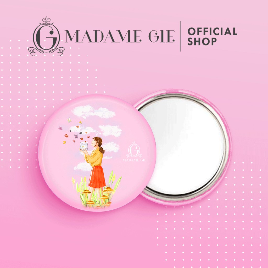 [CHECKOUT SERIBU] Madame Gie Beauty Hand Mirror - Kaca Cermin Makeup-2