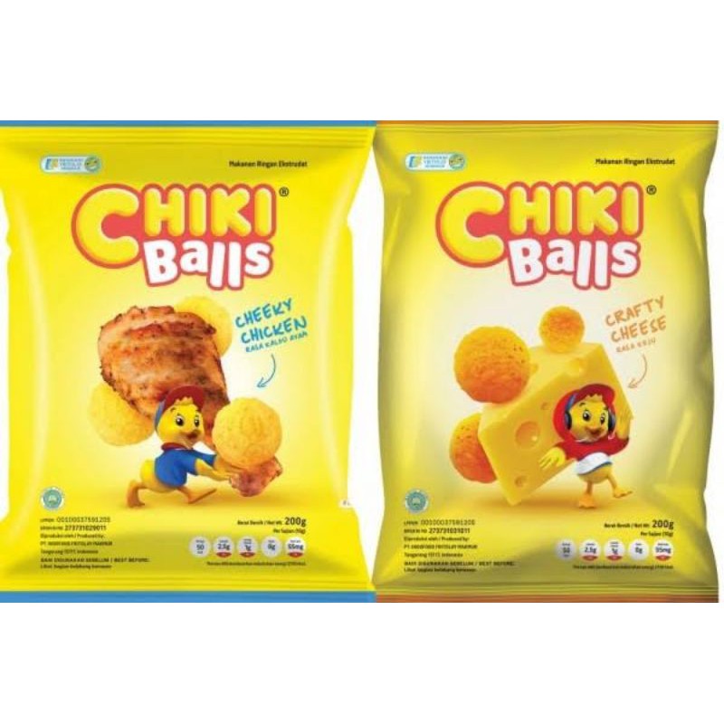 Chiki Balls Butter Cookies 100gr/ Chiki Balls Ayam / Cheese / coklat 55gr