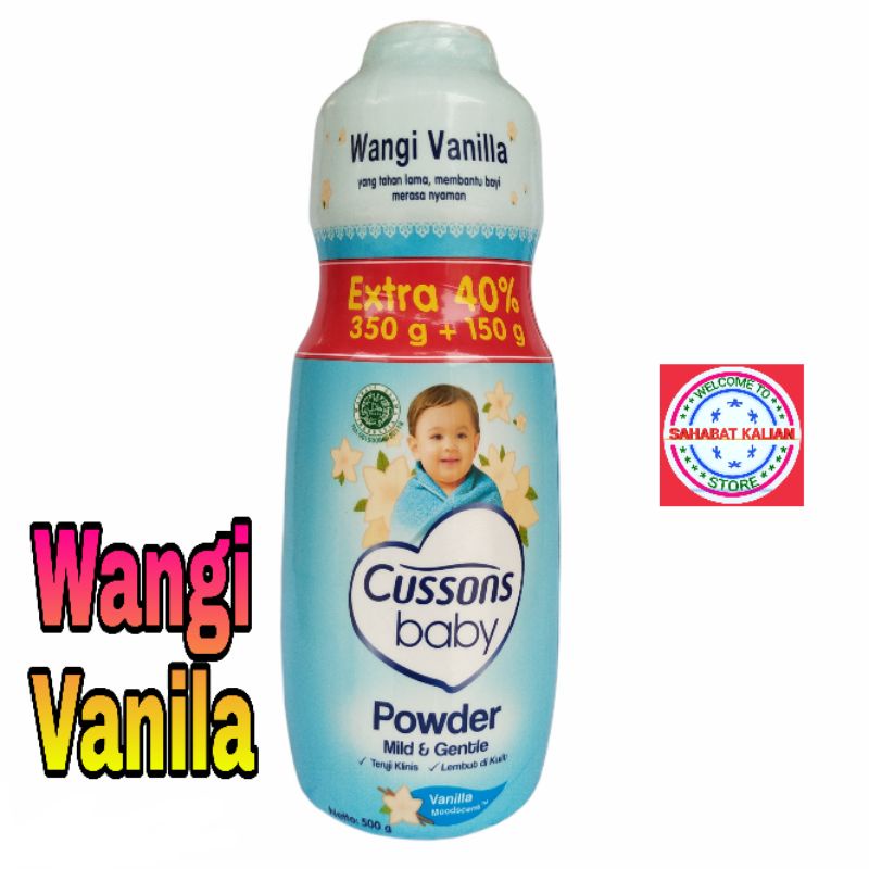 CUSSONS BABY POWDER 500GR