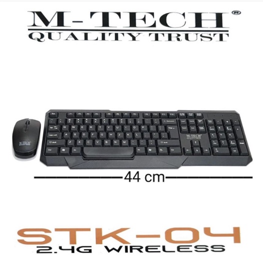 KEYBOARD WIRELESS COMBO M-tech stk-04 ORIGINAL