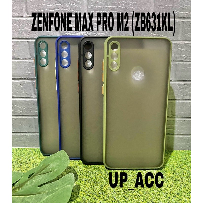 ZENFONE MAX PRO M2 / ZB631KL MY CHOICE Case SQUARE Fuze Dove Bumper Candy Lens CAMERA Protector Hard