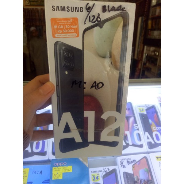 Hp Android samsung A12 Ram:6/128