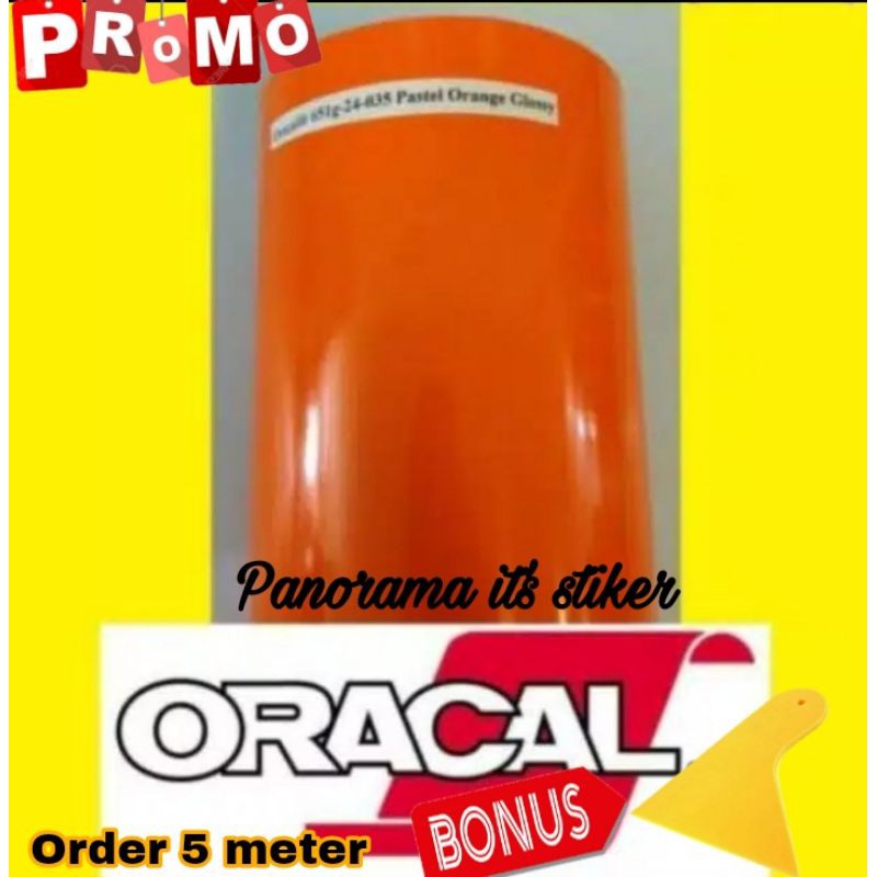 STICKER SKOTLET MOTOR WARNA GLOSSY /SKOTLET STICKER MOBIL ORANGE /STICKER ORACAL /SCOTLIGHT MOTOR