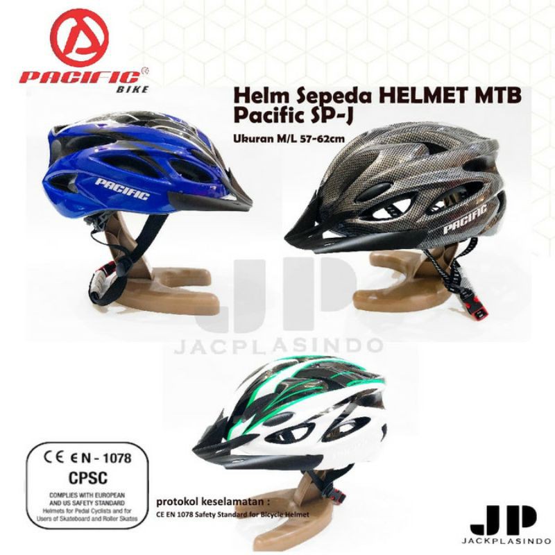  Helm  Sepeda  Lipat  MTB  PACIFIC  TERBARU Shopee Indonesia