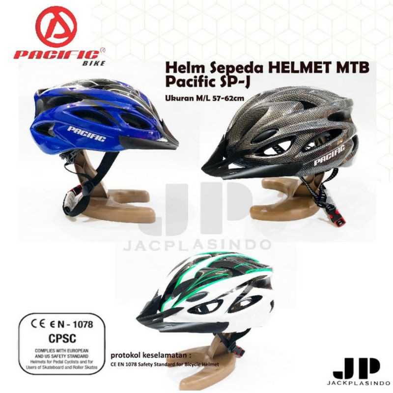  Helm  Sepeda  Lipat MTB  PACIFIC  TERBARU Shopee Indonesia