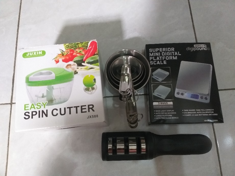 Pengasah Pisau Dapur Multifungsi