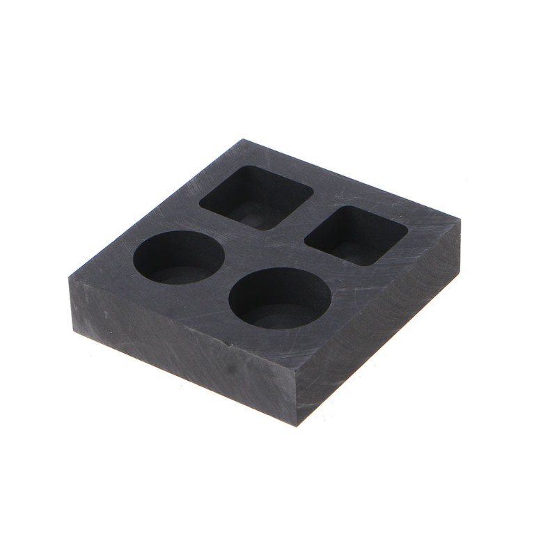 Cetakan Graphite Crucible Untuk Melelehkan Logam / Emas / Silver