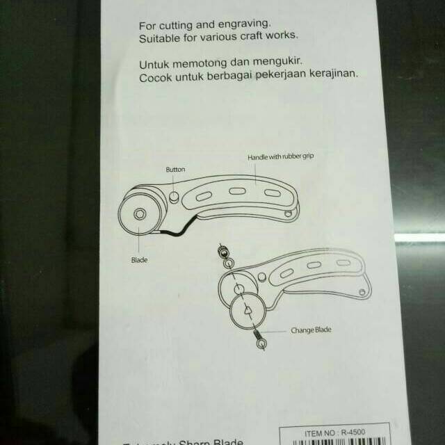 

rotary cutter 45 mm murah