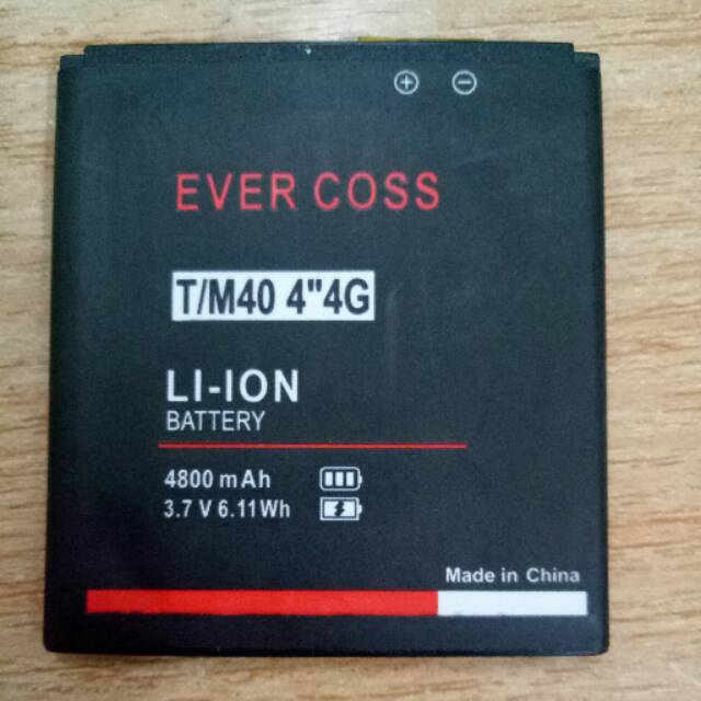 BATTERAI/BATRE/BATERAI EVERCOSS T/M40 4'' 4G 4800mAh