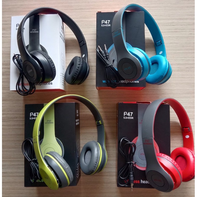 Headphone P47 bluetooth