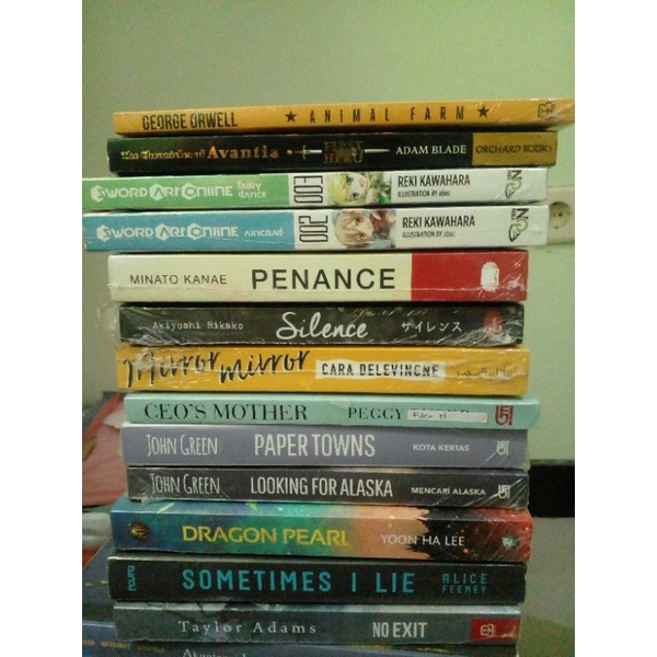 Novel Sometimes I Lie + No Exit