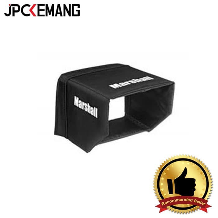 Marshall V-H50 Monitor Hood to fit a Marshall V-LCD50 HDMI Monitor.