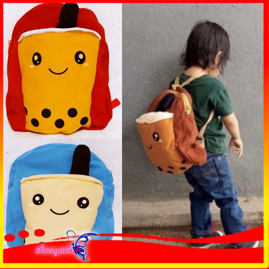 Charyatink - Tas Anak BOBA ransel anak Terbaru untuk sekolah dan Tas jalan BISA COD