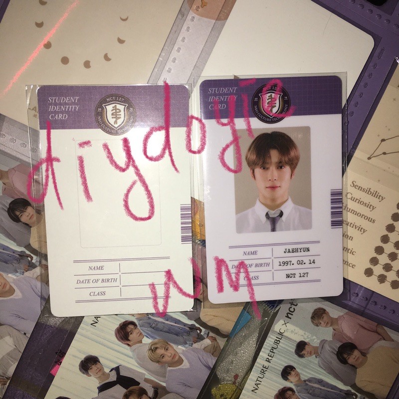 ID CARD B2S JAEHYUN NCT